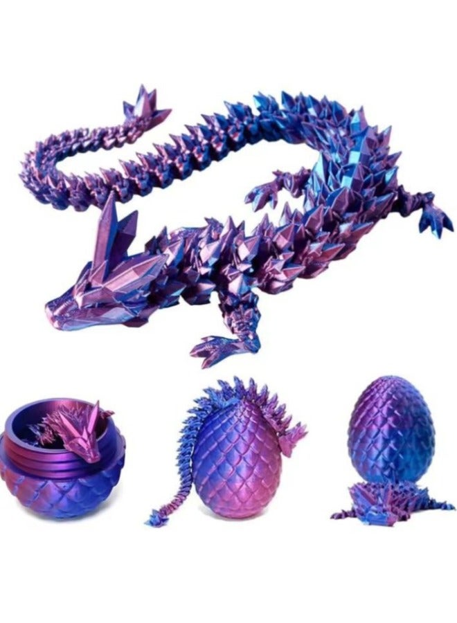 PineFor Apple Dragon Egg Explosions 3d Printing High-end Ornaments Creative Simulation Activities Can Be A Full Set Of Holiday Gifts Wholesale-Color:Yellow Green PineFor Apple Dragon Egg Horned Dragon  - Image 5