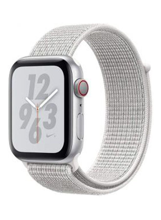 NIBEMINENT Nylon Sport Band For Apple Watch 44Mm 42Mm SIlver