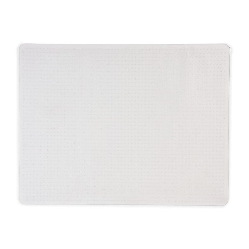 Staples Office Chair Mat Clear Floor Mats MediumPile Carpets 60 x 46 Inch Smooth Glide
