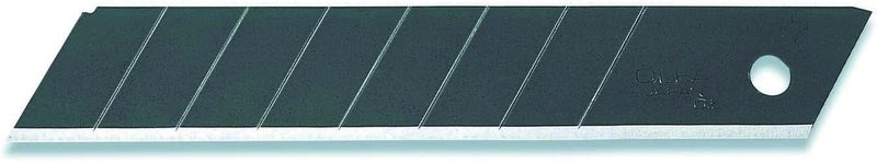 Olfa LBB10B Excel Black Ultra-Sharp Blade - 18mm, Pack of 10 - Image 1