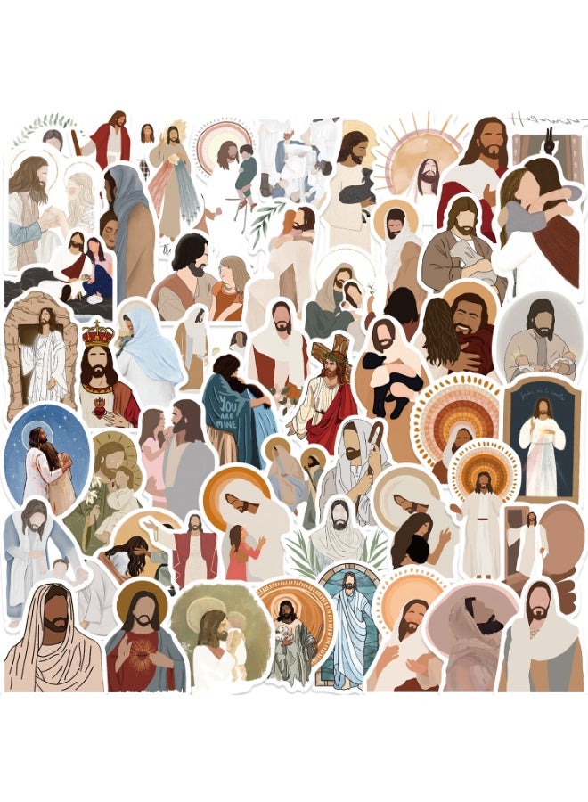 NIBEMINENT 50 Pcs Cartoon Character Series Deco Kit Waterproof Stickers, High Definition Printing Bright Colors, Suitable for Laptop Skateboard Luggage Water Bottle Guitar DIY - Image 1