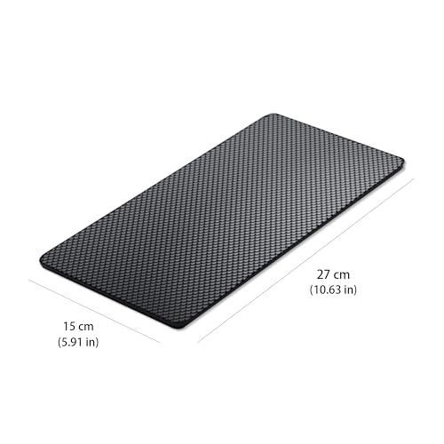 PIPJOY Car Dashboard Stick-On Placing Mat, Adhesive Silicone Pad for Car Interior, Cell Phone & Small Item Holder - Strong Viscosity, Washable& Reusable (Medium) - Image 2