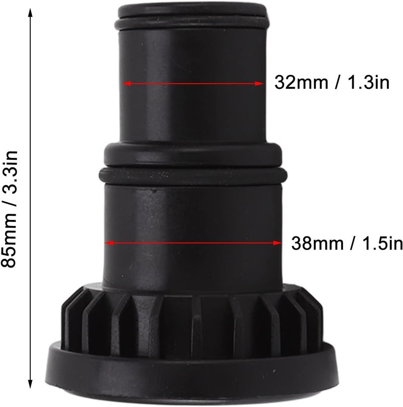 cheekyglo 2pcs Pool Hose Adapters, Universal Replacement Threaded Pool Hose Conversion Adapters for Swimming Pool Fittings Part - Image 4