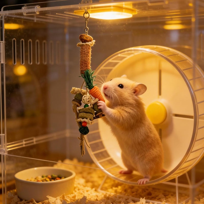 Cost saving design picks Bite Toys | Anti-Tear Supplies for Hamsters and Rabbits | Wear Bites - Relieve Boredom in Outdoor, Garden, Yard, Bedroom, Park or Cage Trendy flexible practical build - Image 3