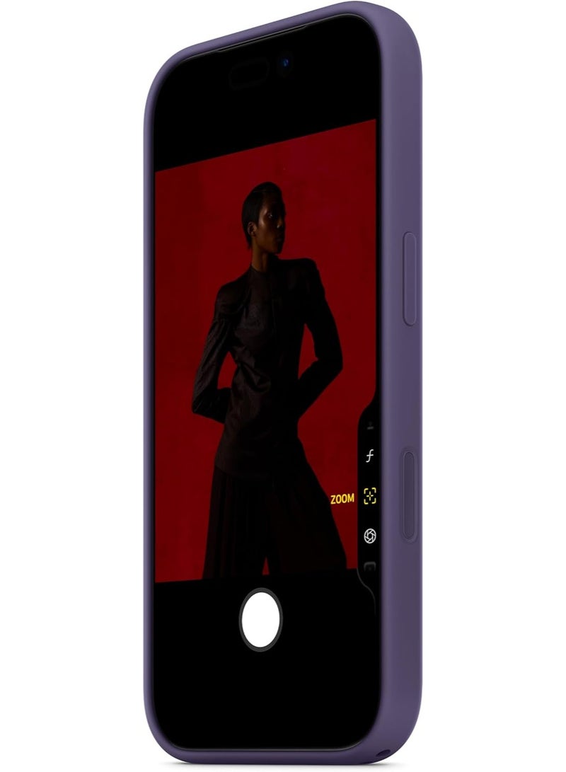 روفی جراب سيليكون ROFEE لجهاز iPhone 17 Pro مزود بخاصية MagSafe - بنفسجي - Image 3