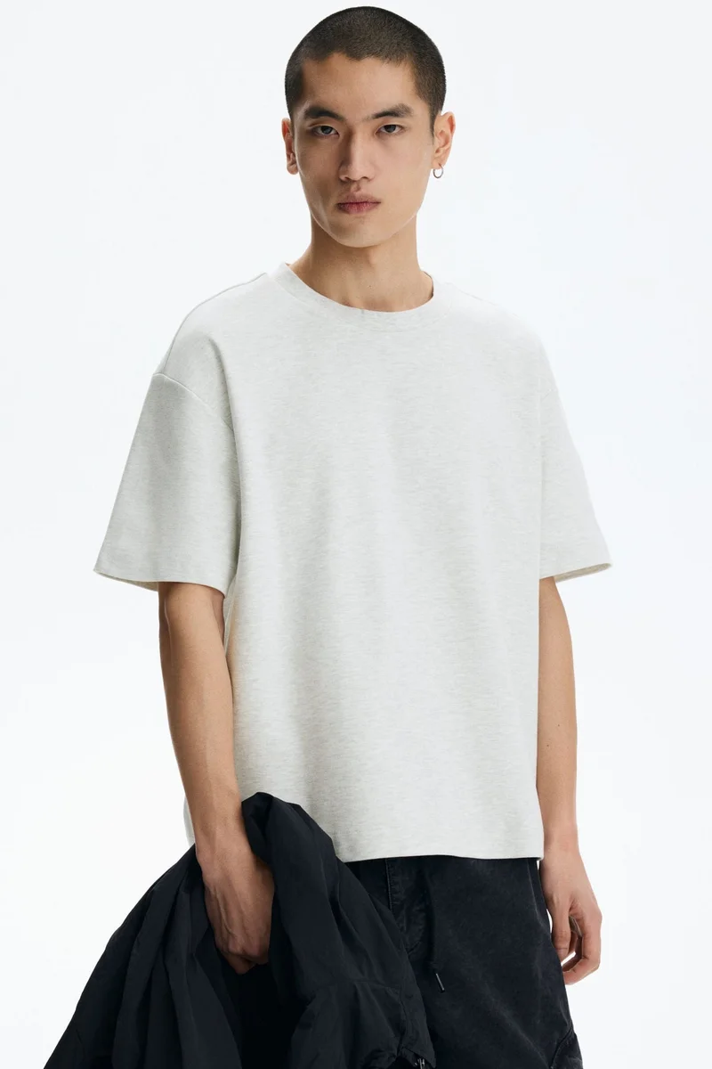 H&M Loose Fit Interlock T-shirt