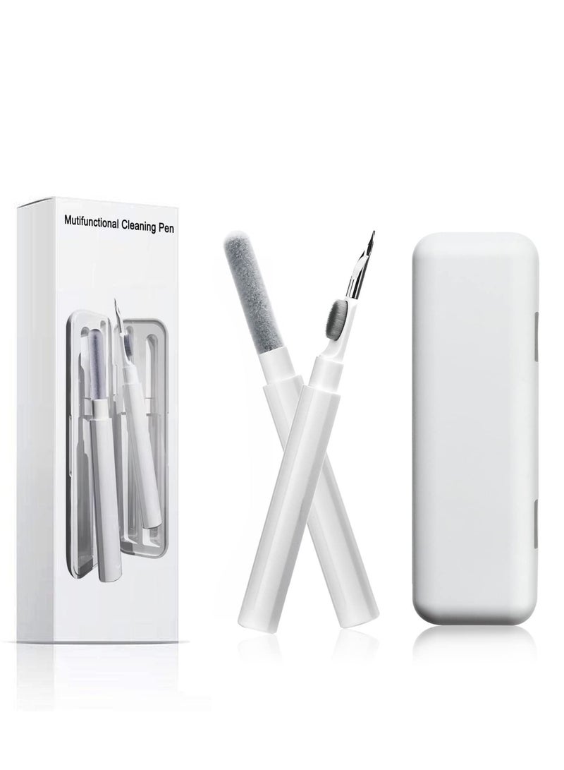 KASTWAVE Electronics Cleaning Kit, Headphone Cleaning Tool, Airpods Cleaner with Metal Tip Brush Sponge, Suitable for AirPods, Earbuds, Bluetooth Earphones Box Cleaning - Image 1
