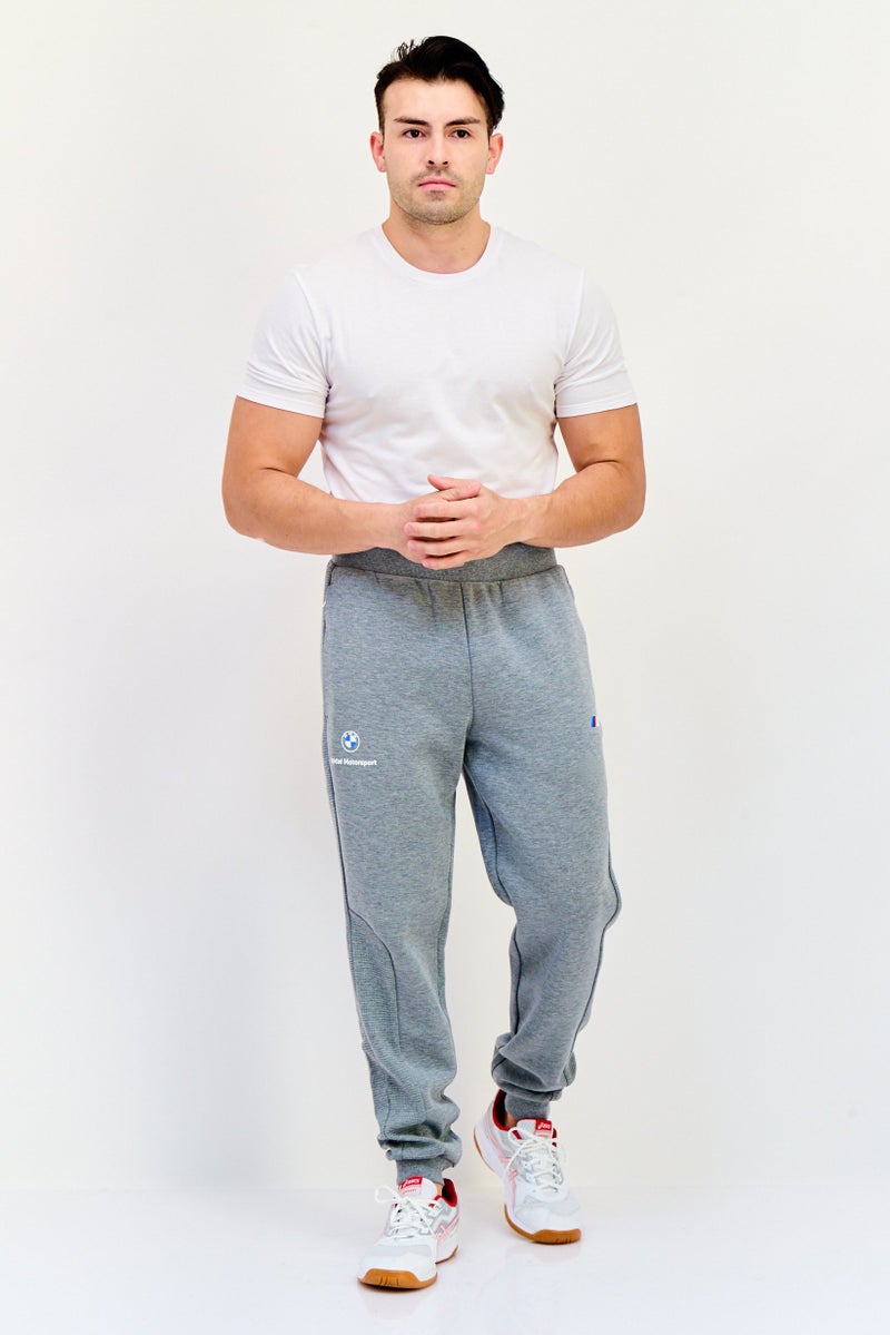 PUMA بنطلون رياضي خارجي للرجال من بومة x بي إم دبليو للسباقات، رمادي - Image 2