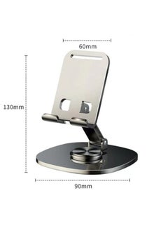 KENSUO Portable Metal Mobile Stand, Adjustable Phone Stand, 360-Degree Universal Phone Holder,Stable Alloy Mobile Phone Holder for All 4-7.2'' IPhone 15/14/13/12/11 X Xr Pro Max,Google Pixel Samsung Galaxy S  - Image 3