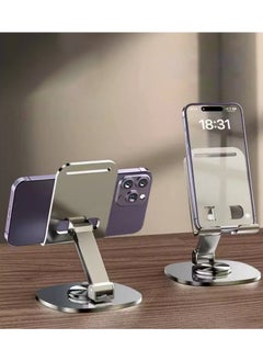 KENSUO Portable Metal Mobile Stand, Adjustable Phone Stand, 360-Degree Universal Phone Holder,Stable Alloy Mobile Phone Holder for All 4-7.2'' IPhone 15/14/13/12/11 X Xr Pro Max,Google Pixel Samsung Galaxy S  - Image 4