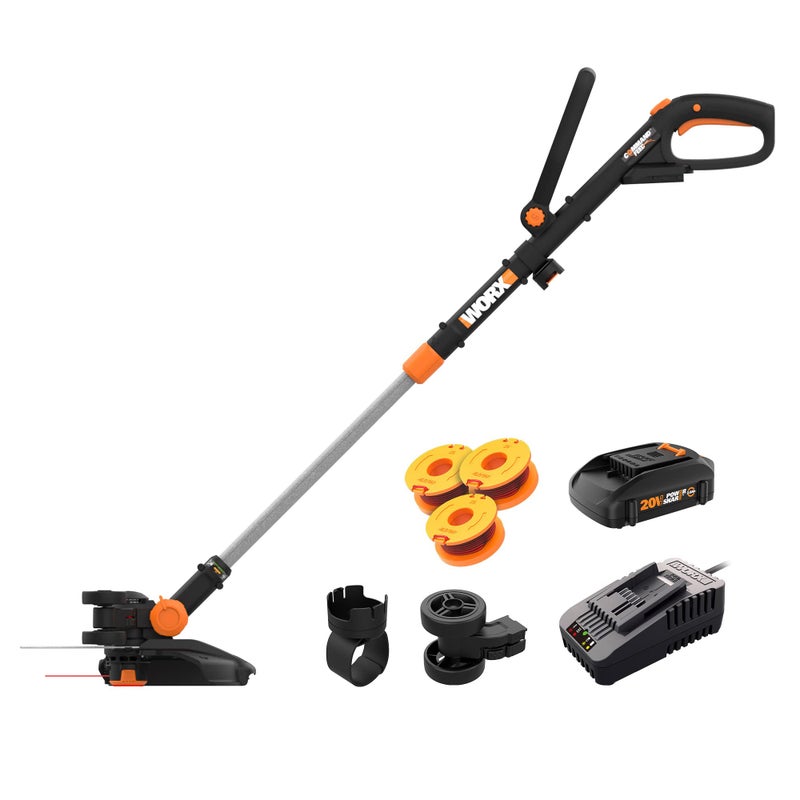 Worx GT Revolution 20V 12" String Trimmer Grass Trimmer/Edger/Mini-Mower, WG170.2 - Image 1