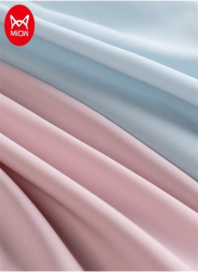 MIIOW - 3Pcs Traceless Underwear Women's Summer Thin Ice Silk Pure Cotton Crotch Antibacterial Sports Girls' Triangular Shorts - Image 1