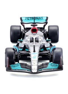 Bburago Bburago 1:43 Mercedes-AMG F1 W13 (2022) Diecast Collectible - Vibrant Paint, Durable Construction  - Image 4