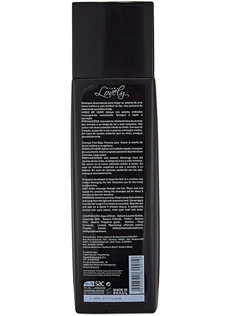 Sweet Professional Shampoo for All Hairs - 980 ml, For Natural Cleaning, For Damaged Hair, With Rosemary Extract and Menthol  - Image 3