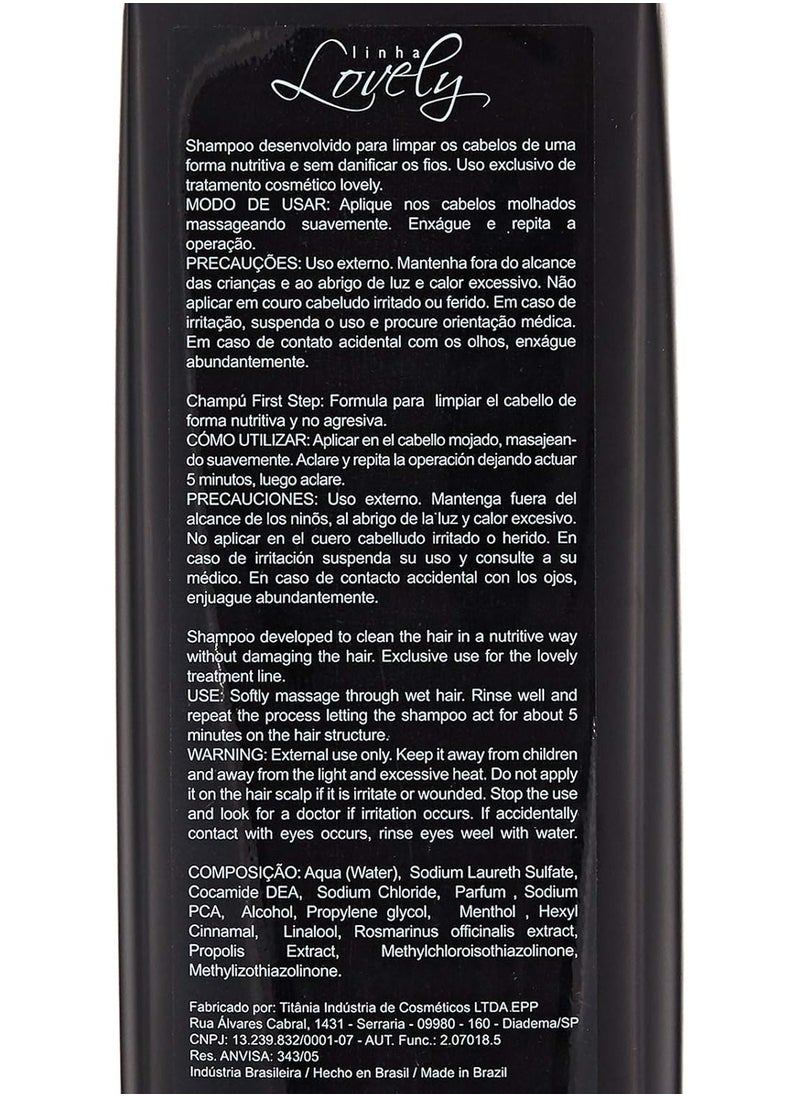 Sweet Professional Shampoo for All Hairs - 980 ml, For Natural Cleaning, For Damaged Hair, With Rosemary Extract and Menthol  - Image 2