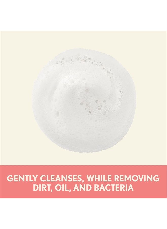 Aveeno Ultra-Calming Foaming Cleanser & Makeup Remover Facial Cleanser with Calming Feverfew, Face Wash for Dry & Sensitive Skin, Hypoallergenic, Fragrance-Free & Non-Comedogenic, Unscented, 6 Fl Oz - Image 2
