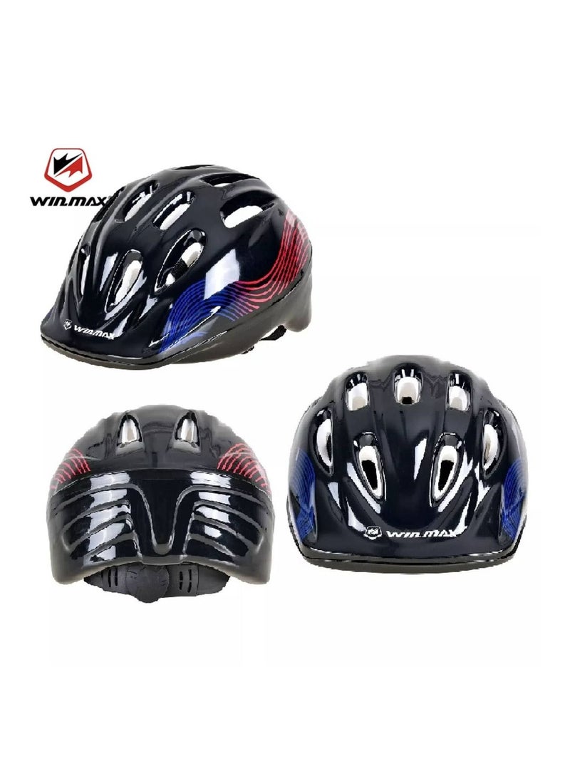 Winmax Winmax Inline Skate Kids Combo Set Blue  - Image 3