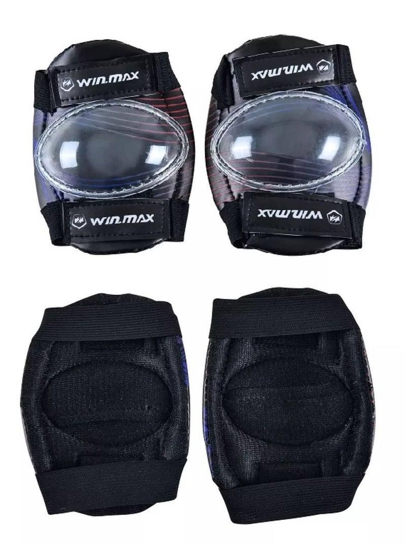 Winmax Winmax Inline Skate Kids Combo Set Blue  - Image 4