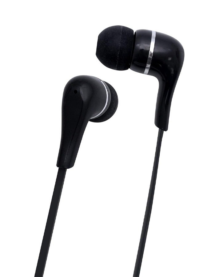 Taimi Wired In-Ear Headphones Premium Sound Quality Black  - Image 3