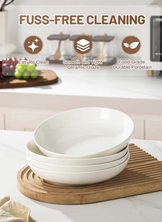 اطباق عميقه بورسلين عدد 4 - Image 3