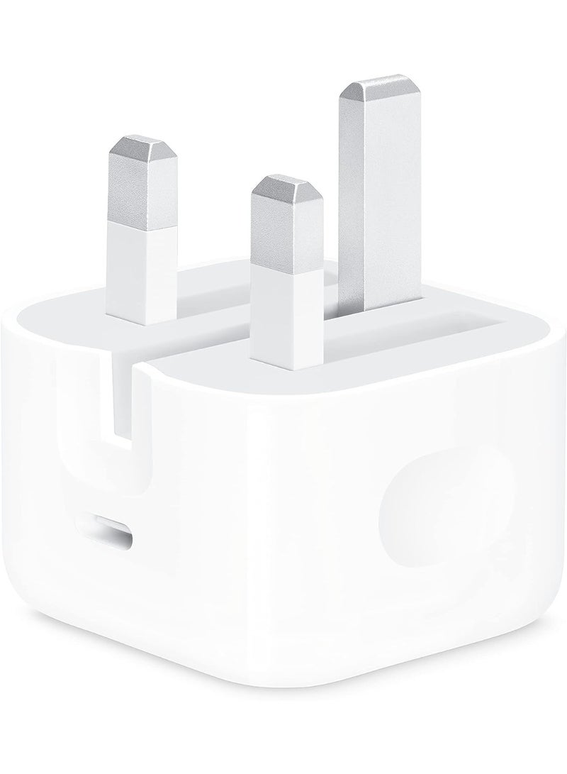 35W USB-C Wall Charger with UK Plug – Compact Power Adapter for Smartphones, Tablets, and Other USB-C Devices - Image 1