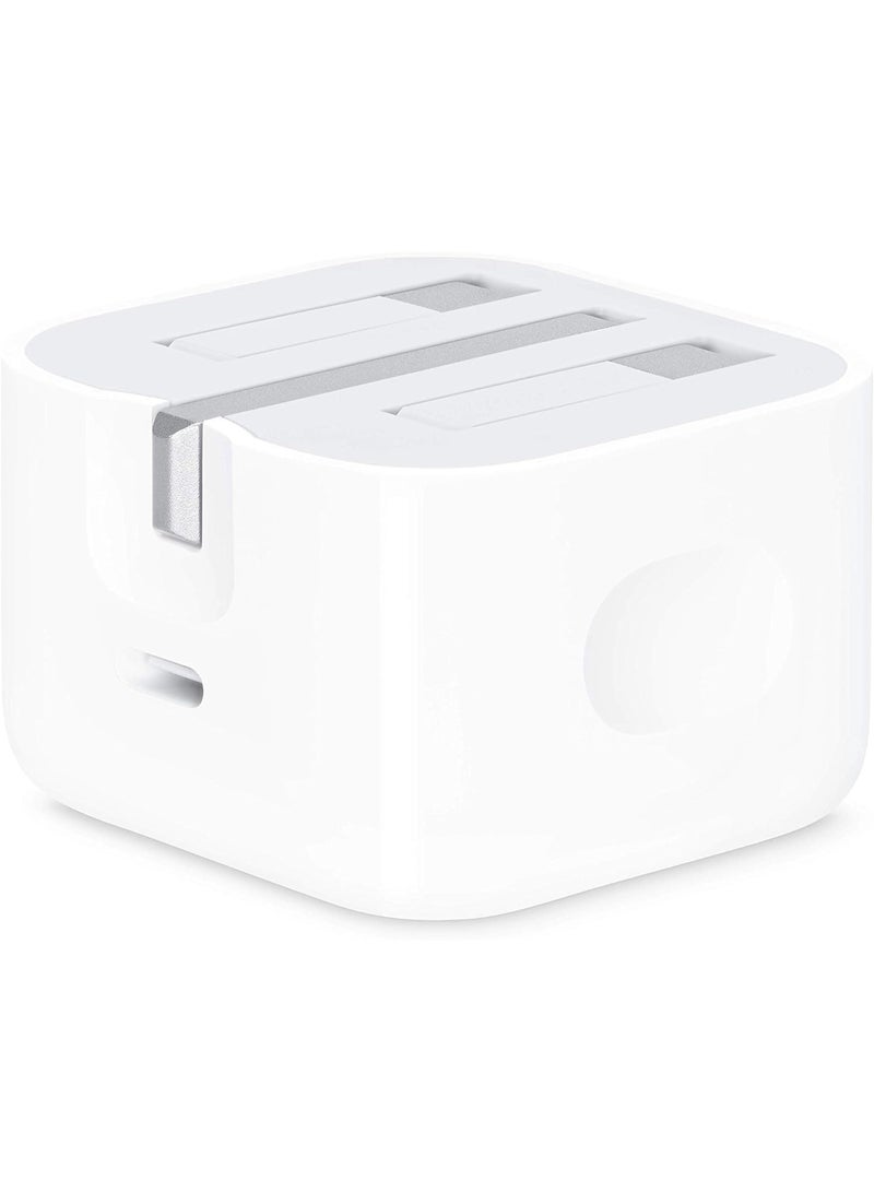 35W USB-C Wall Charger with UK Plug – Compact Power Adapter for Smartphones, Tablets, and Other USB-C Devices - Image 3