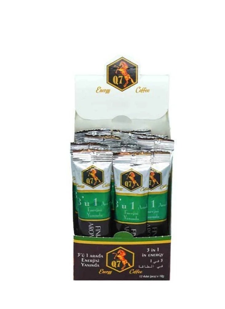 Q7 - Q7 Herbal Energizing Coffee 12pcs for Men - Image 1
