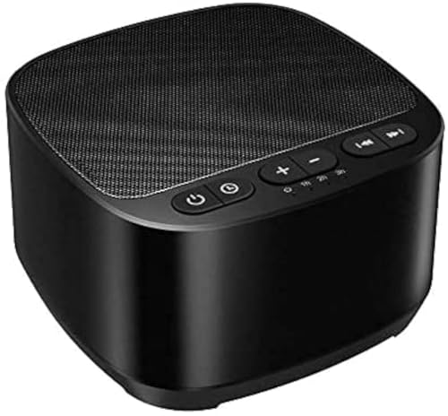 Magicteam Sleep Sound White Noise Machine with 40 Natural Soothing Sounds and Memory Function 32 Levels of Volume Powered by AC or USB and Sleep Timer Sound Therapy for Baby Kids Adults (B-Black) - Image 2