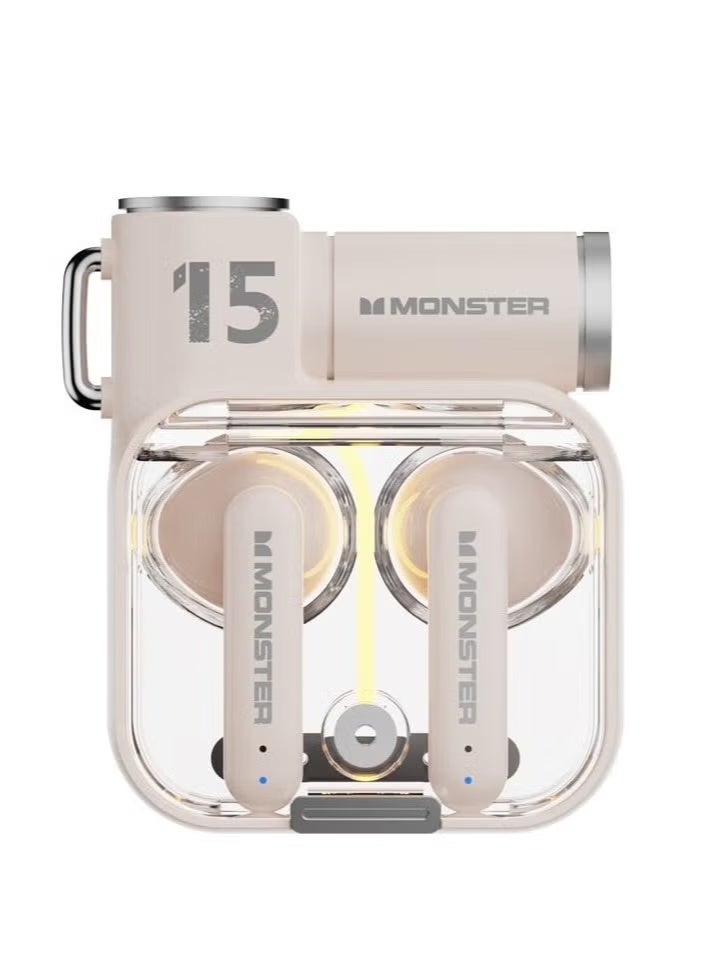 Monster Original Monster XKT15 Bluetooth Earphones Beigee
