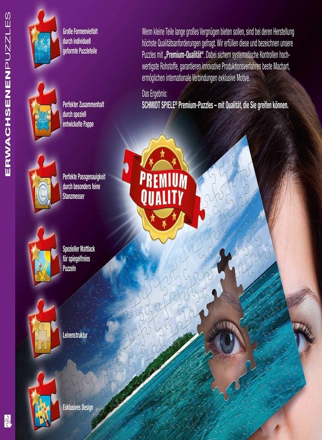 Schmidt | Thomas Kinkade: Disney Snow White - Dancing with The Prince - 1,000 Pieces | Adult Jigsaw Puzzle | Ages 12+ - Image 3