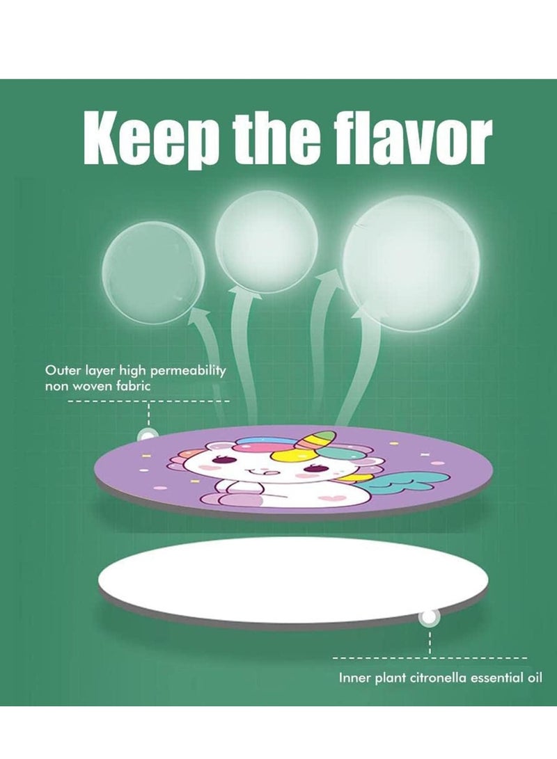 SOLARAE Mosquito Repellent Stickers, 120Pcs Natural Patches for Kids and Adults, DEET Free Repellent, Cartoon Stickers for Outdoor Camping Traveling Fishing - Image 4