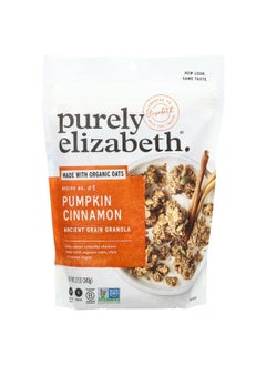 purely elizabeth Purely Elizabeth, Ancient Grain Granola, Salty-Sweet Crunchy Clusters, Pumpkin Cinnamon, 12 oz (340 g)  - Image 1