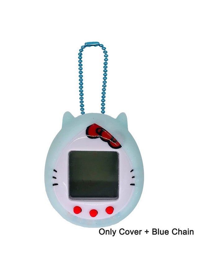 RAWECUD Protective Silicone Case Cover For Tamagotchi Hello Kitty 42892/42891 With Color Chain(Only Cover) (Blue) - Image 3