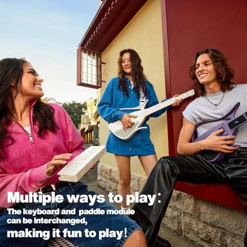 CYBER-G Enya CYBER-G Stringless Smart Guitar,Portable Foldable Travel Guitar with App-Controlled Chords,Hundreds of Instrument Sounds, Built-In Speaker & Drum Machine,Quick-Learn for Adults/Beginners - Image 3