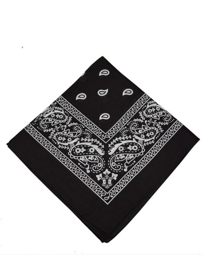 Paisley design polyester bandana, Multicolor - unisex - Image 2