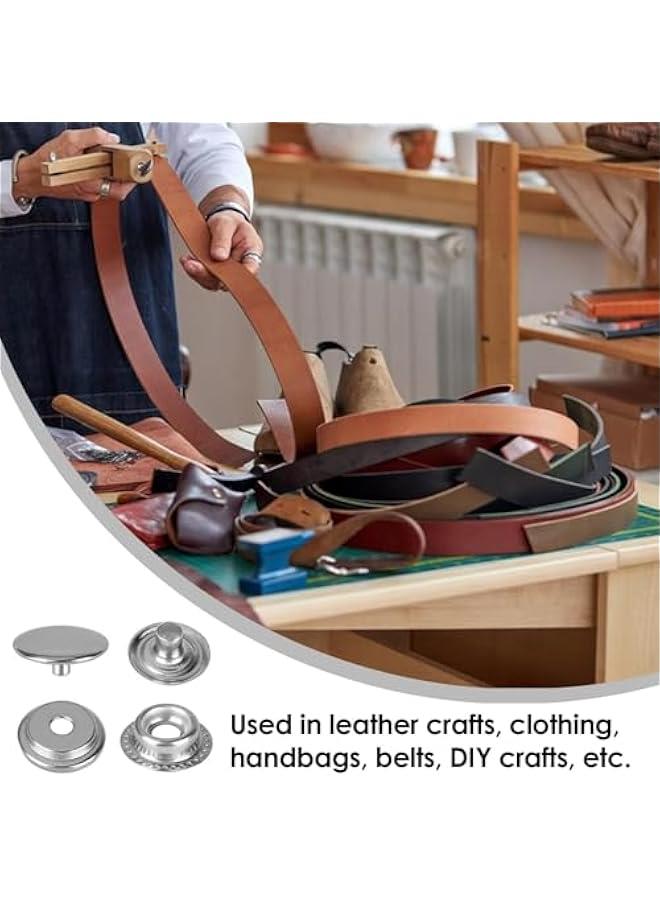 Heavy Duty Snap on | Replacement Snaps | Stainless Steel Snap on | Snap on Press Stud Cap, Snap on Jeans, Fabric Snap on, Jacket Snap on, Clothes Snap on, Bag Snap on - Image 5