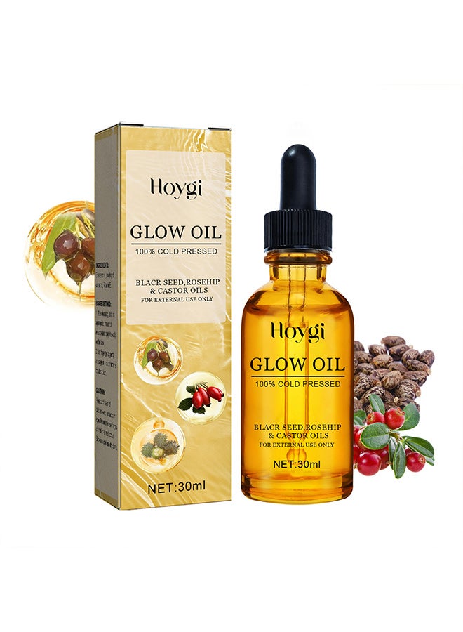 Facial rejuvenating essential oil, soothing plant extract essential oil, non-irritating care essential oil 30ml - Image 1