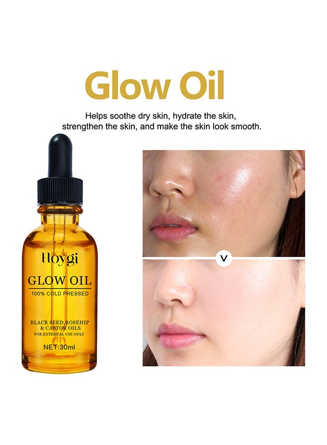 Facial rejuvenating essential oil, soothing plant extract essential oil, non-irritating care essential oil 30ml - Image 2
