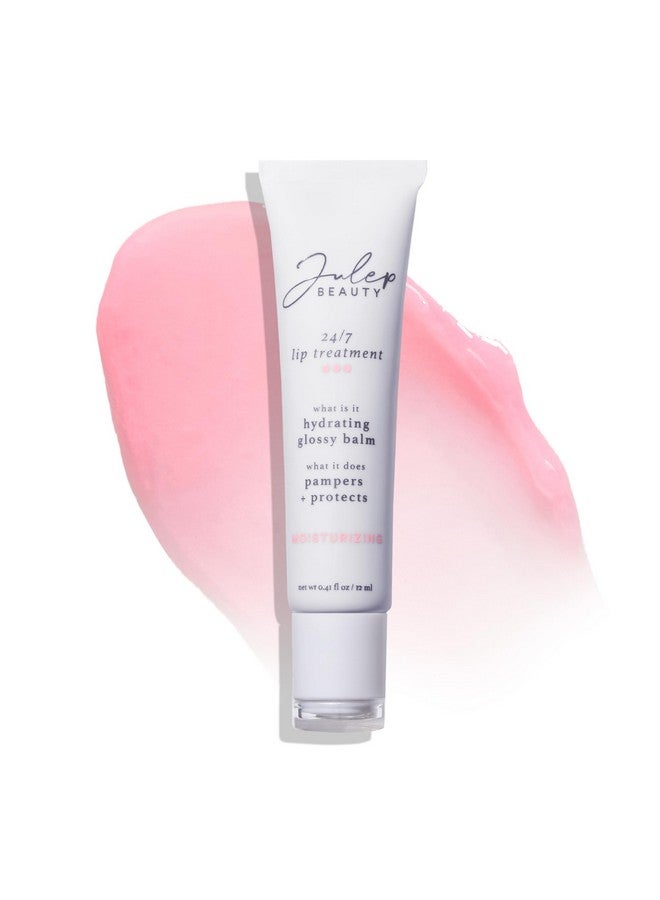 Julep 24/7 Lip Treatment - Hydrating & Glossy Lip Balm and Lip Sleeping Mask with Shea Butter - Moisturize, Protect & Soothe - Vegan & Cruelty-Free - Sheer Pink - Image 1