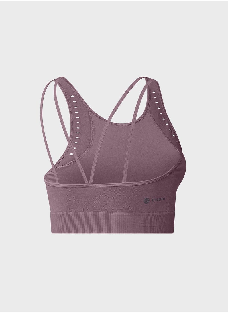Adidas - Aeroknit Training Light-Support Bra - Image 1