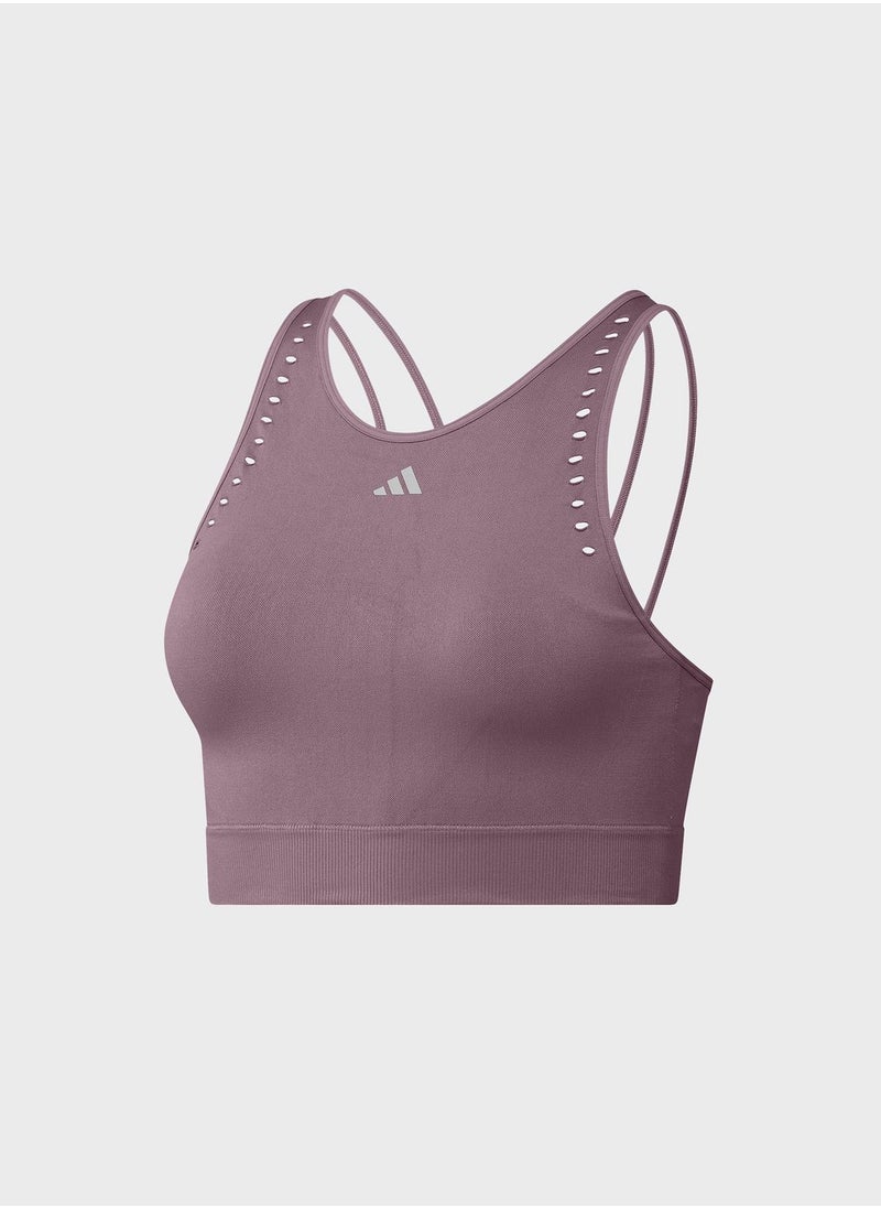 Adidas - Aeroknit Training Light-Support Bra - Image 1