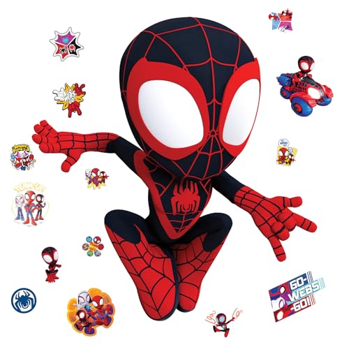 RoomMates Marvels Spidey and His Amazing Friends Spin Peel and Stick Wall Decals RMK5558GM - Image 1