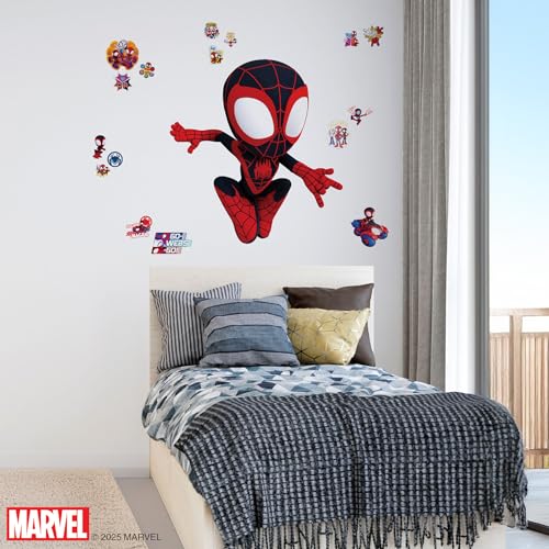 RoomMates Marvels Spidey and His Amazing Friends Spin Peel and Stick Wall Decals RMK5558GM - Image 3