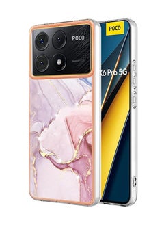 Generic Xiaomi POCO X6 Pro 5G Case, Luxury Slim Fit Bumper Protective Shockproof Anti Scratch Non-Slip Phone Cases Cover for Xiaomi POCO X6 Pro 5G (Pink)  - Image 1
