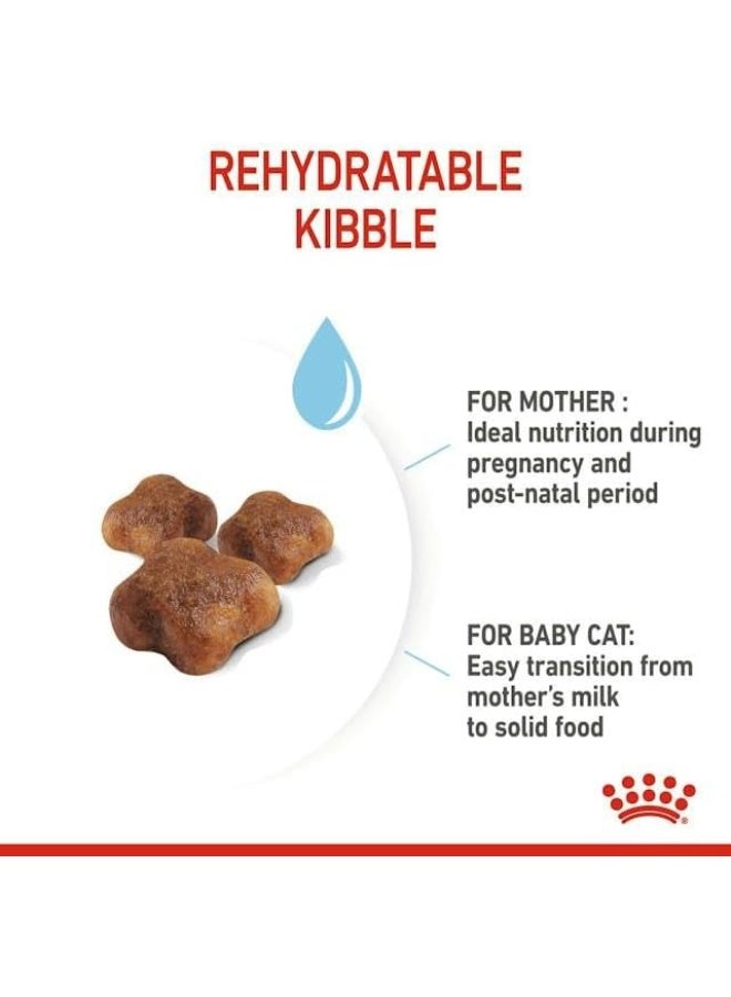 رويال كانين طعام جاف للقطط الأم والقطط الصغيرة 400 جرام، تركيبة خاصة للقطط الحامل والمرضعة والقطط الصغيرة من عمر 1 إلى 4 أشهر، مع حمض الدوكوساهيكسانويك والفيتامينات - Image 4