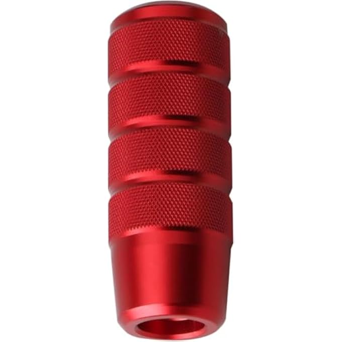 ريحني مقبض ناقل الحركة 95 مم 374 مقبض ناقل حركة سيارة موزون من الألمنيوم مقابض يدوية مع 3 محولات ملولبة M8 M10 M12 × 125 يونيفرسال لناقل الحركة اليدوي أحمر - Image 5