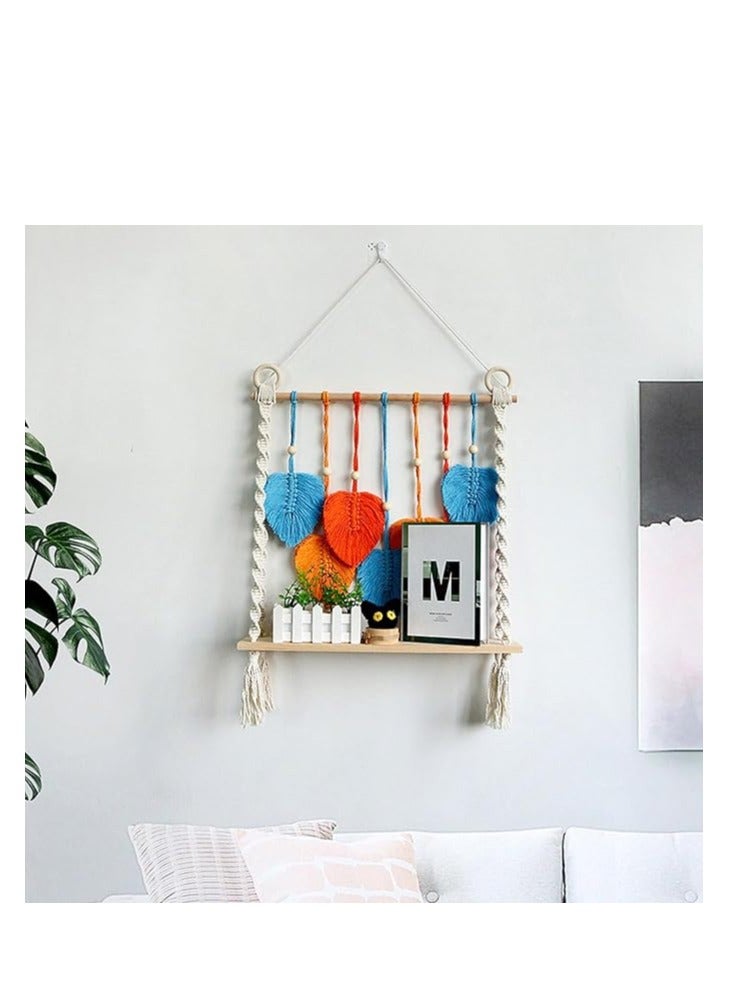 انتيكيانو "رف حائطي خشبي" - Image 1