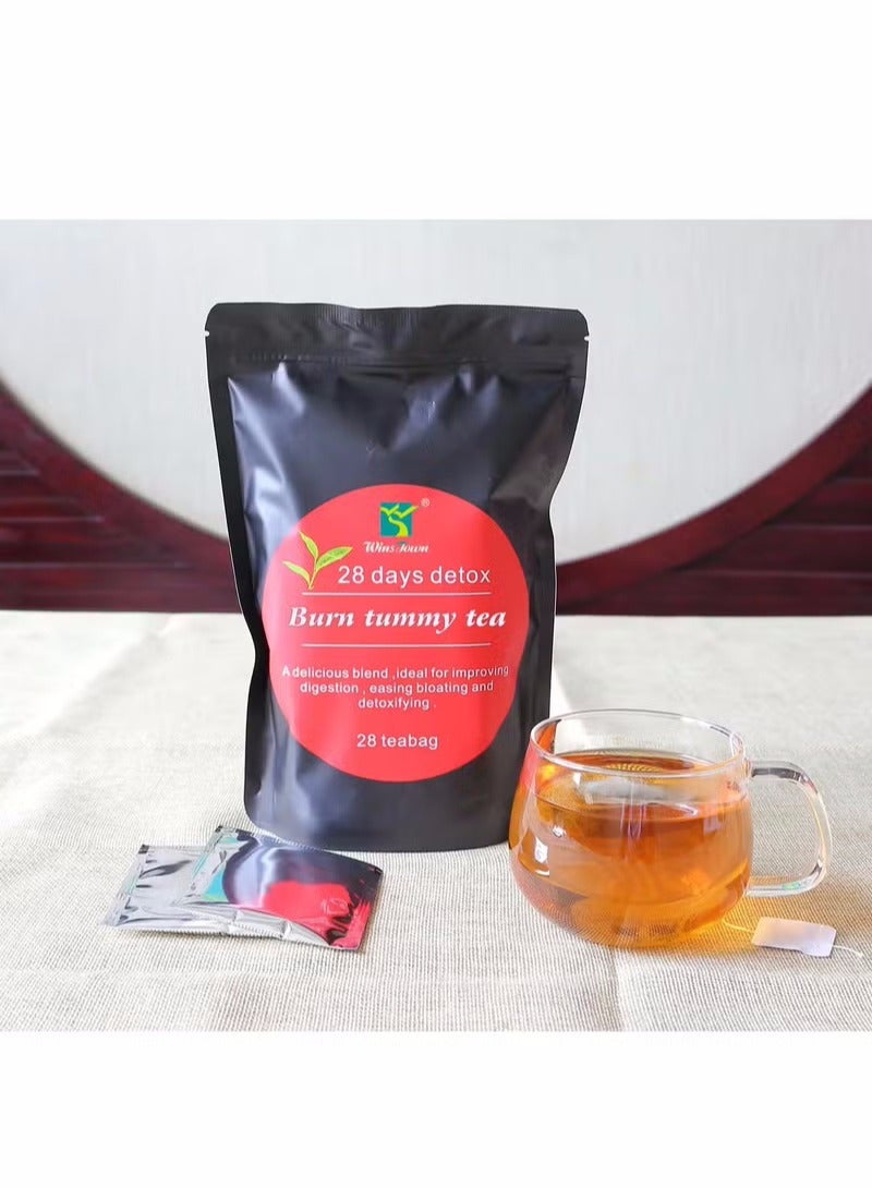 Wins Town Detox Tummy Tea Bags, 28 Days Weight Loss Slimming Tea, Slimming Diet Herbal Tea  - Image 3