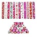 DimiGlobal Valentine Slap Bracelets for Kids Valentines Day Slap Bracelets Bulk for Boys and Girls Holiday Slap Bracelet Party Favors Supplies Classroom Prizes Exchanging Gifts 48 - Image 2