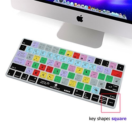 XSKN Magic Keyboard Photoshop CC Shortcut Keyboard Cover, XSKN Durable PS Hotkeys Silicone Keyboard Skin for Apple Magic Keyboard MLA22LL/A (US Version) - Image 3